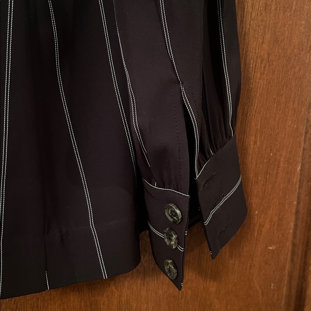 Anine Bing Pinstripe Blazer - Picture 9 of 11